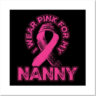 I wear pink for my Nanny Posters and Art